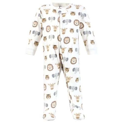 Image of Hudson Baby Baby Cotton Union Suit, 3 Pack