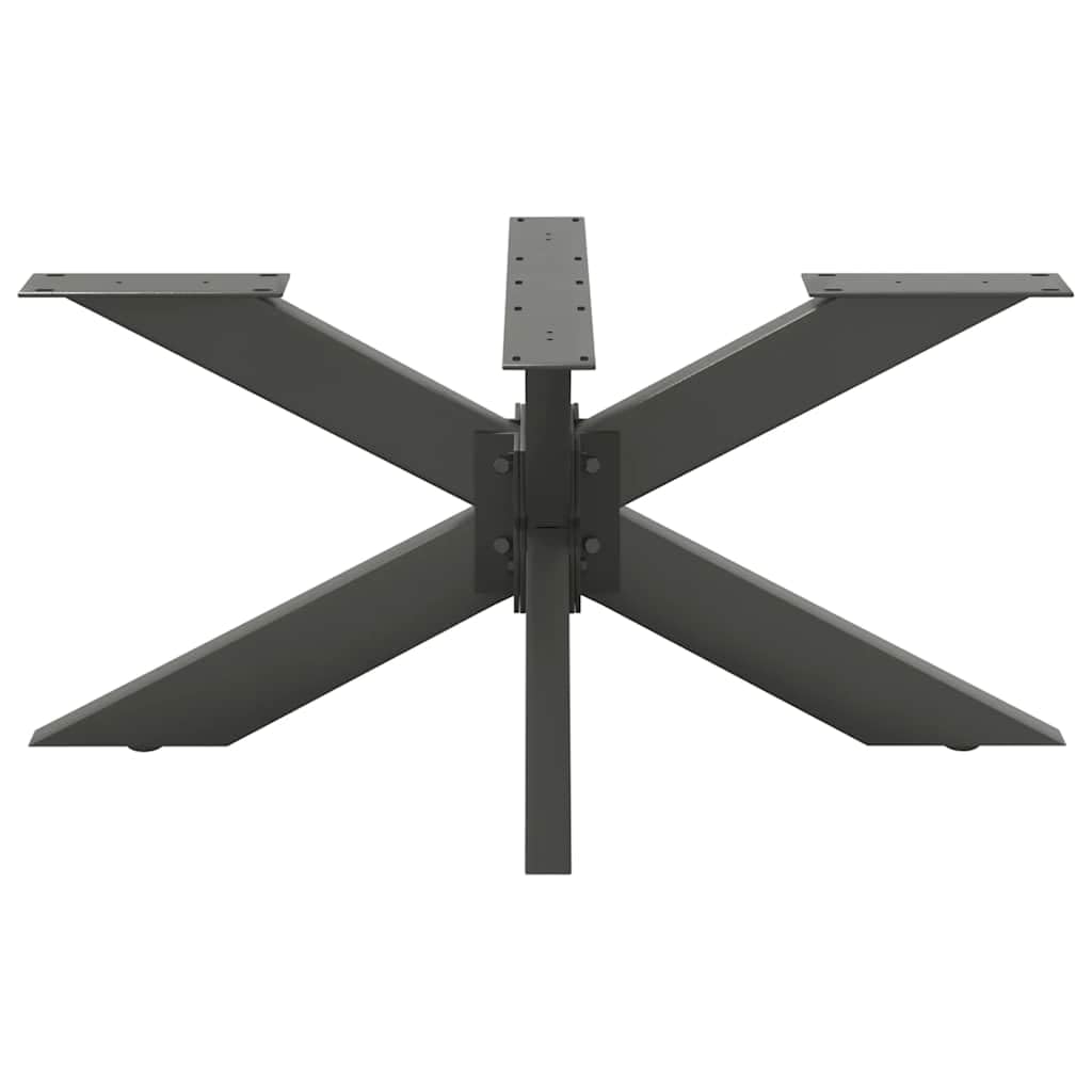 Hothingwell Podstawa stolika kawowego Pająk 98x58x42-43 cm Stal