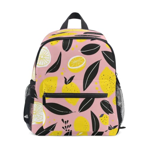 Sac à dos enfant rose à bretelles confortables pour l'école