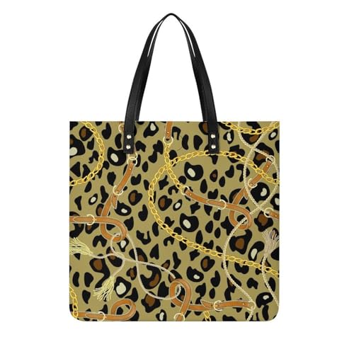 Tote bag léopard pour femmes : sac de voyage à bandoulière idéal pour vos escapades