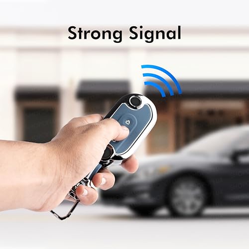 Image of SHOPOFLUX Metal Key Cover Compatible for MG comet ev Electric 3 Button Flip Key