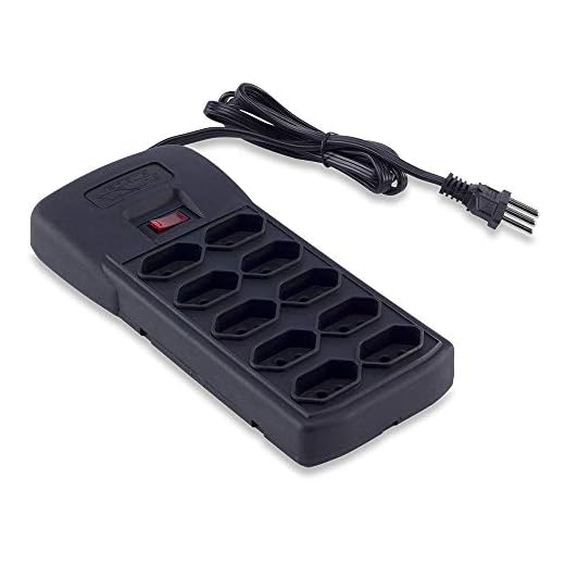 Filtro de Linha com Disjuntor 10T, Force Line, Acessórios para Computador, Preto