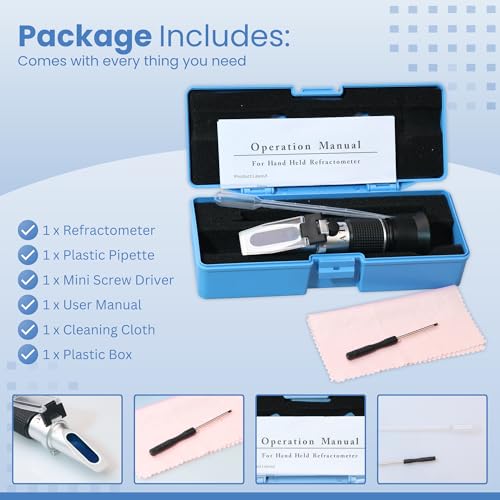Purefiz REFRACTOMETER-01 0-90% Brix Refractometer thumb #4