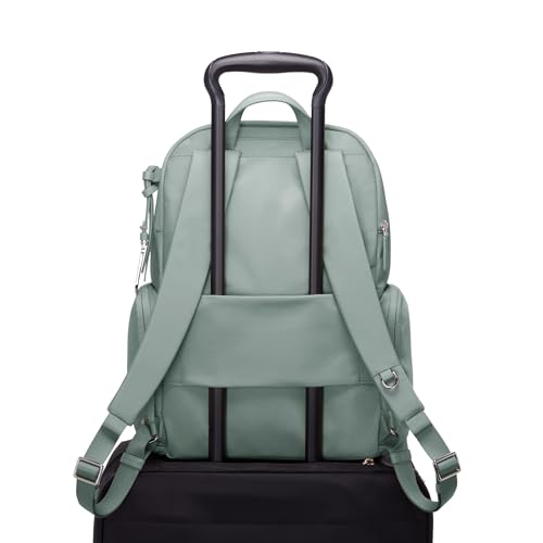 Image of TUMI - Voyageur Celina Backpack - Women's Work and Travel Bag - 16.0 inch X 10.6 inch X 6.5 inch - Holds Up to 16 inch Laptop - Thyme