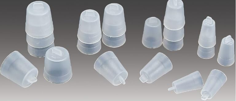 Plasdent 902CF-A BU-UP Core Forms Assorted Sizes Clear Plastic 100/Pk