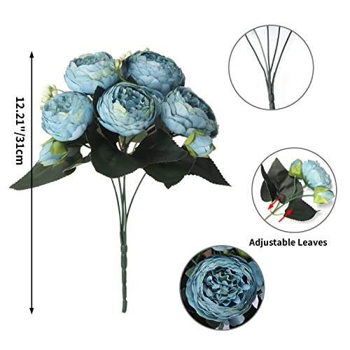 La Mejor comparativa de Flores azules artificiales comprados en linea. 29 La Mejor comparativa de Flores azules artificiales comprados en linea. 27