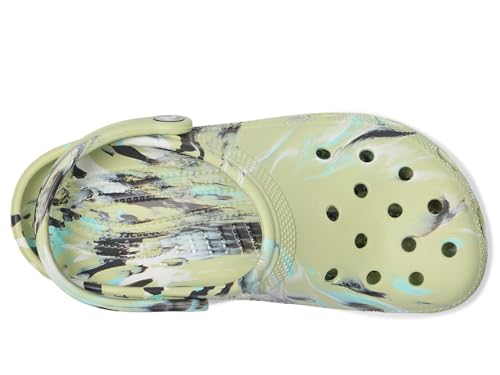 Image of Crocs Unisex-Child Classic Watercolor Marbled Clog