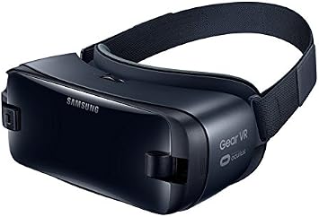 Samsung Gear VR Virtual Reality Glasses with Controller Spanish Version Black (Black)- Spanish Version