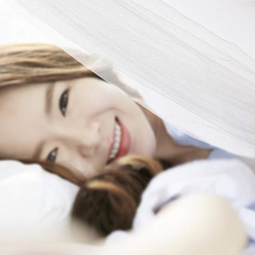 Rede mosquiteira branca para acampamento ao ar livre anti-mosquito rede 210x160x200cm