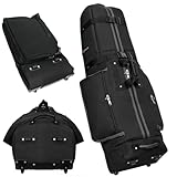 CaddyDaddy Golf Constrictor 2 Travel Cover (Black/Grey)