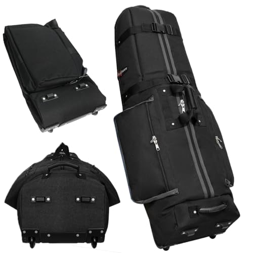 CaddyDaddy Golf Constrictor 2 Travel Cover (Black/Grey)