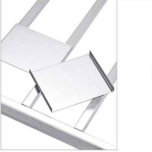 Étagère de rangement inox pour micro-ondes et couvercles de pot - 6