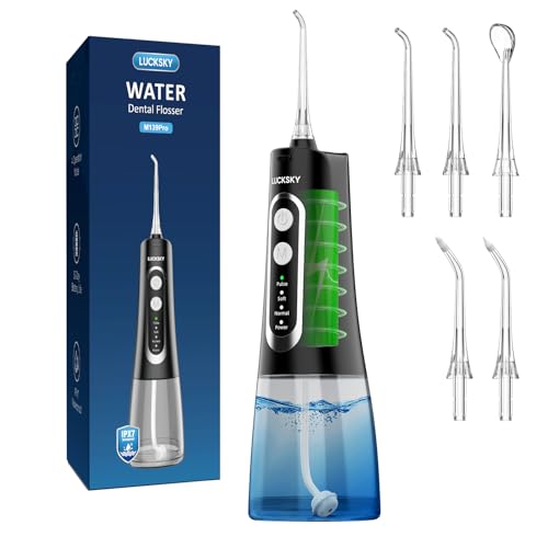 Water Dental Flosser, Portable Cordless Oral Irrigator