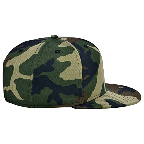 Image of Lids Blank Dime Adjustable Snapback Hat