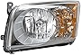 TYC Left Headlight Assembly Compatible with 2007-2012 Dodge Caliber