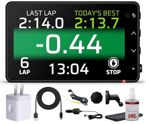 Garmin Catalyst 2 Track Driving Performance Optimizer with Real-Time Audio Coaching, True Optimal Lap, 1440P HD Camera & Data Analysis Bundle with Accessories