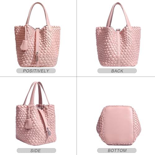 Bolso tipo Tote para Mujer con diseño de cierre y cuero vegano miniatura 7