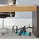 Faltbarer Pedaltrainer, Mini-Arm, Bein unter dem Schreibtisch, Heimtrainer, Fuß, Handrad, tragbar, Schreibwaren, Peddler Maschine, Fahrradtrainer für Männer und Frauen (grün)