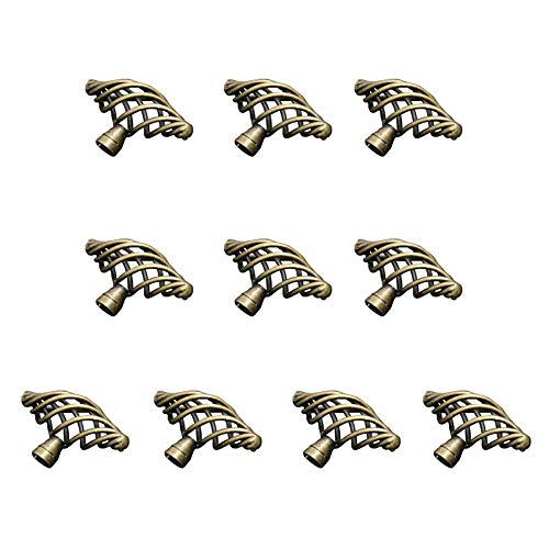Ƌ̎ 10cCXgP[WXpCBe[WAeB[NuYLrlbg[h[u{ILb`onh hA o HI Lrlbg (Color : Vintage bronze, Size : One Size)