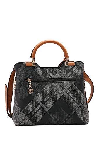 Bolsa Feminina Chenson Xadrez Cristal de Mão 3483178