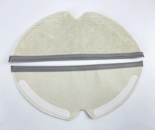 5 Pack Mop Pad Replacement Parts for Roborock S5, S5 Max, S50, S51, S55, S6, S6 MaxV, S6 Pure Robot Vacuums, Microfiber Mop Cloths Set Accessories Kit Repair Spare Replace Attachments - Image 2