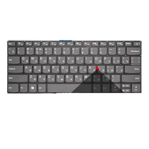 Clavier pour Lenovo IdeaPad 320-14 et 330-14 version azerty russe avec bouton alimentation