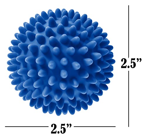 Bolas secadora reutilizables azules en pack de 4 unidades para lavandería eficiente 3
