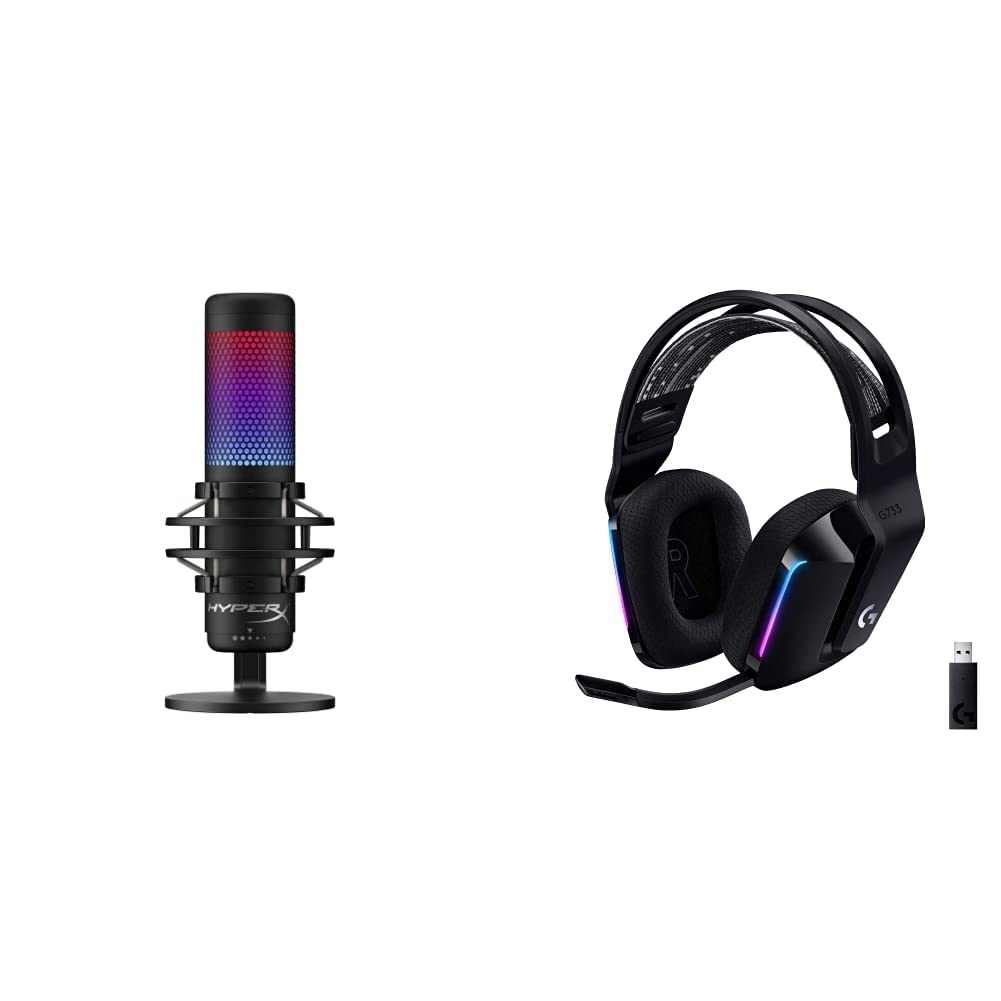 HyperX QuadCast S - RGB USB Micrófono Condensador para PC, PS4