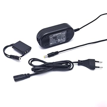 Fonte de Alimentação/Adaptador AC Compatível com ACK-DC110 p/Canon PowerShot G1X Mark III G5X G7X G7X Mark II G9X G9X Mark II SX620 HS SX720 HS SX730 HS SX740 HS - Eliminador De Bateria NB-13L