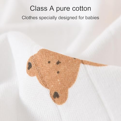 Conjunto de ropa para niña con body de algodón para bebé 7