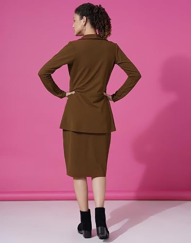 SIRIL brown polyester co-ord set – image 2