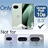 JETech Cover per Google Pixel 10a, Custodia Protettiva Antiurto Paraurti Anti-Ingiallimento per Telefono, Retro in PC Rigido Anti-Graffio (Trasparente)