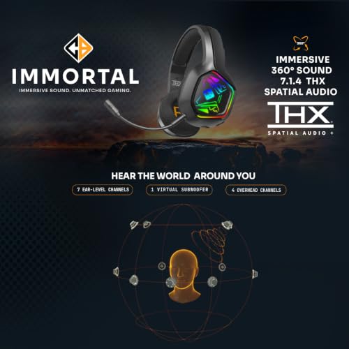 Cosmic Byte Store Cosmic Byte Immortal Wireless Gaming Headphone, - Image 3
