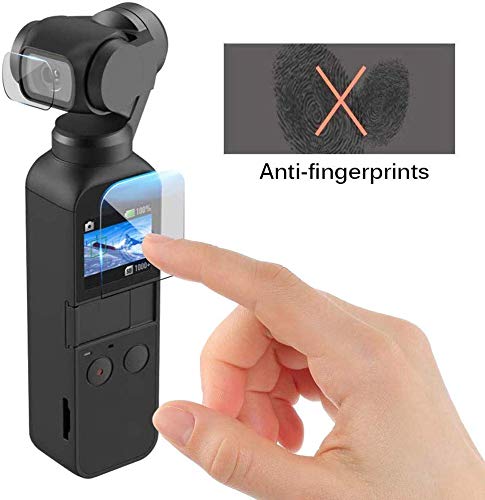 Image of M.G.R.J Tempered Glass Screen Protector for DJI Osmo Pocket 2 / Pocket 1 Camera (2 P'cs Set)