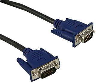 Fullink Premium HD15 Male to Male SVGA VGA Long Video Monitor Cable for TV Computer Projector 10 feet