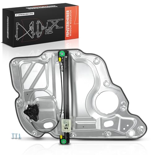 Image of Frankberg Electric Window Regulator with mounting plate Rear right