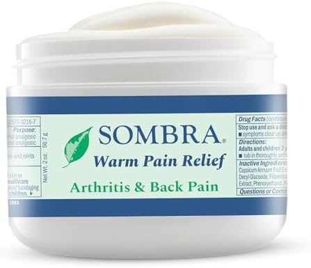 Sombra Warm Therapy Natural Pain Relieving Gel 2 Ounce