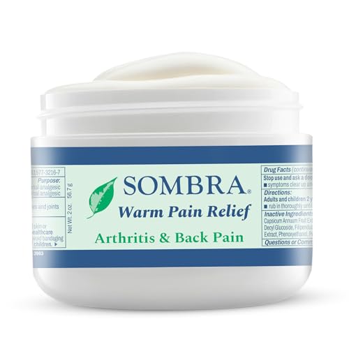 Sombra Warm Pain Relief Gel, Warm Relief for Arthritis and