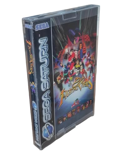 Link-e : 10 X Boitier de Protection en Plastique Compatible avec Boite de Jeu sur Console Sega Saturn