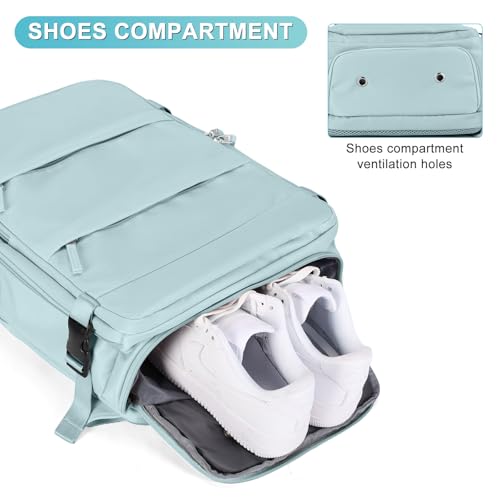 Image of coofay Large Personal Item Travel Backpack For Women Men Airline Approved Carry On Backpack Flight Approved Waterproof Sports Luggage Backpack Casual Daypack Small Hiking Backpack