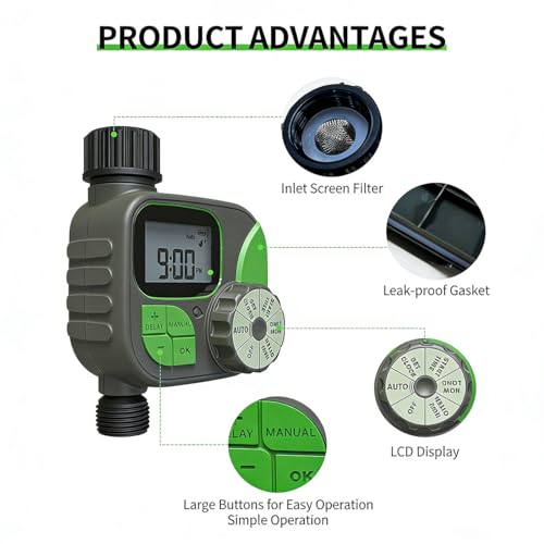 Minuteur d'arrosage automatique robuste avec irrigation efficace - 4