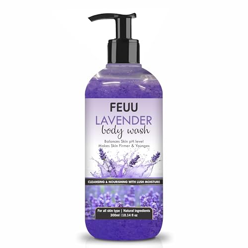Image of Lavender Body Wash, Balances Skin pH, Firms & Rejuvenates Skin, 300ml