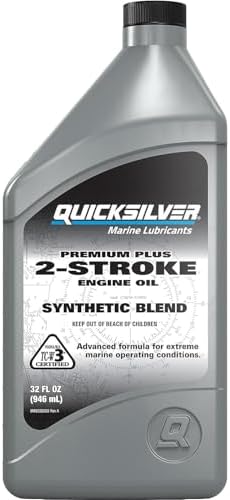 Quicksilver 2-Stroke Premium Plus Synthetic Blend Marine Engine O...