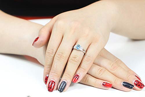 Uloveido White Gold Plated Oval Crystal Women Fashion Rings for Female Wedding Jewelry Size 6 7 8 9 Y33102