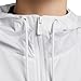 Nike Sportswear Essential Women's Woven Jacket (US, Alpha, Medium, Regular, Regular, White/Black)