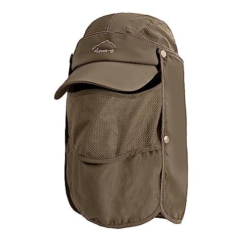 TAGVO Sun Hat with Neck Flap Cover Cover