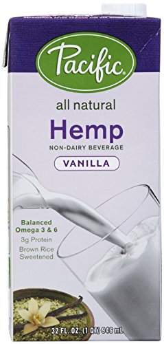 Pacific Foods Hemp Milk, Vanilla, 32oz