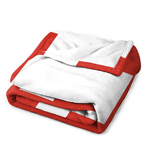 Couverture flanelle douce chaude drapeau Suisse plaid salon - 4