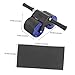 PAMINGONO 1set Two-wheel Abdominal Fitness Roller with -skid Wheels for Deep Muscle Training for All Levels of Workout Enthusiasts