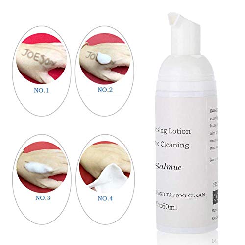 Salmue wimperreiniger Ooglidreiniger, 60 ml schuimreiniger wimperverlenging makeup remover tool, wimperverlenging… - Afbeelding 5